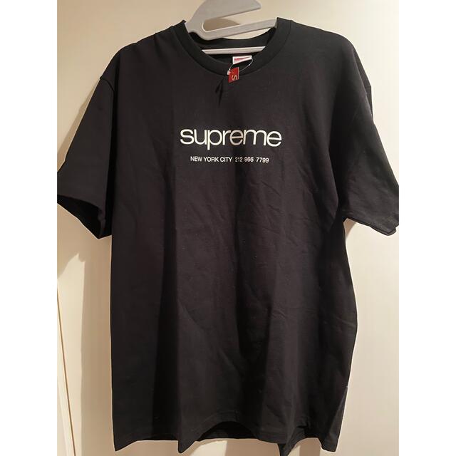 Supreme Classic Logo Tee  black  黒