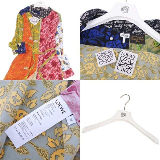 LOEWE - ロエベ PAULA MORITZ IBIZA ドレス ラップワンピースの LOEWE - ロエベ PAULA MORITZ IBIZA ドレス ラップワンピースの