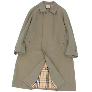 バーバリー(BURBERRY)のバーバリー コート ステンカラー バルマカーン メンズ 裏チェック(ステンカラーコート)