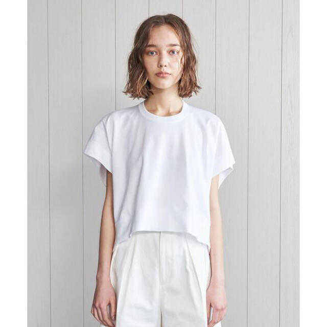 BEAUTY&YOUTH UNITED ARROWS(ビューティアンドユースユナイテッドアローズ)の＜H＞CLEAR COTTON SHORT PULLOVER/カットソー レディースのトップス(カットソー(半袖/袖なし))の商品写真