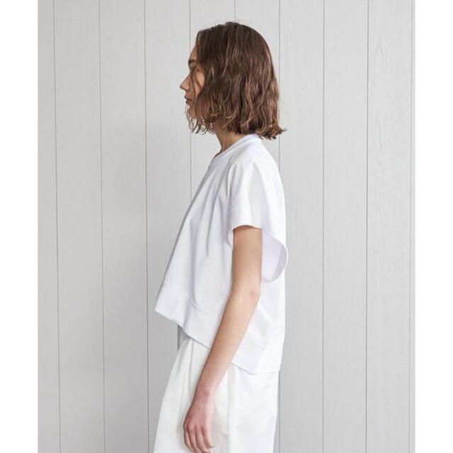 BEAUTY&YOUTH UNITED ARROWS(ビューティアンドユースユナイテッドアローズ)の＜H＞CLEAR COTTON SHORT PULLOVER/カットソー レディースのトップス(カットソー(半袖/袖なし))の商品写真