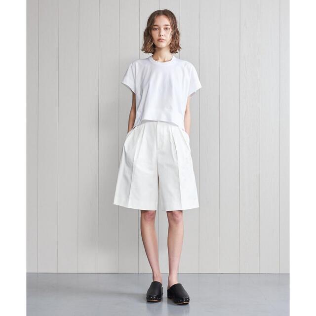 BEAUTY&YOUTH UNITED ARROWS(ビューティアンドユースユナイテッドアローズ)の＜H＞CLEAR COTTON SHORT PULLOVER/カットソー レディースのトップス(カットソー(半袖/袖なし))の商品写真