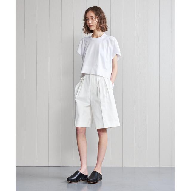 BEAUTY&YOUTH UNITED ARROWS(ビューティアンドユースユナイテッドアローズ)の＜H＞CLEAR COTTON SHORT PULLOVER/カットソー レディースのトップス(カットソー(半袖/袖なし))の商品写真