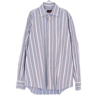 エトロ(ETRO)のエトロ シャツ ロングスリーブ ドレスシャツ ワイシャツ ストライプ メンズ(シャツ)