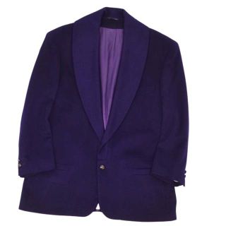 ジャンニヴェルサーチ(Gianni Versace)のジャンニヴェルサーチ ジャケット フラノ ウール ニット 切替 メンズ(ステンカラーコート)