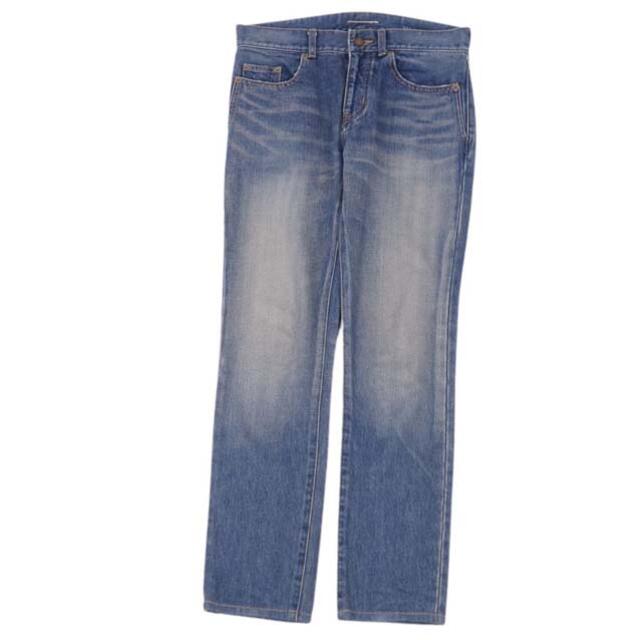 SAINT LAURENT【新品未使用】スキニーパンツ ゼブラ柄 24(XS