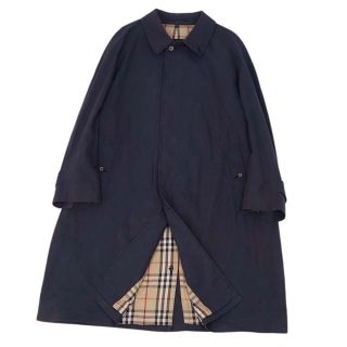 バーバリー(BURBERRY)のバーバリー コート ステンカラーコート バルマカーンコート メンズ 古着 50(ステンカラーコート)