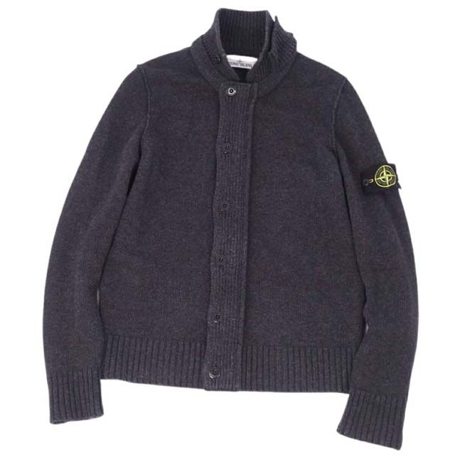 stone island ジップアップジャケット　ブラック　Mサイズ