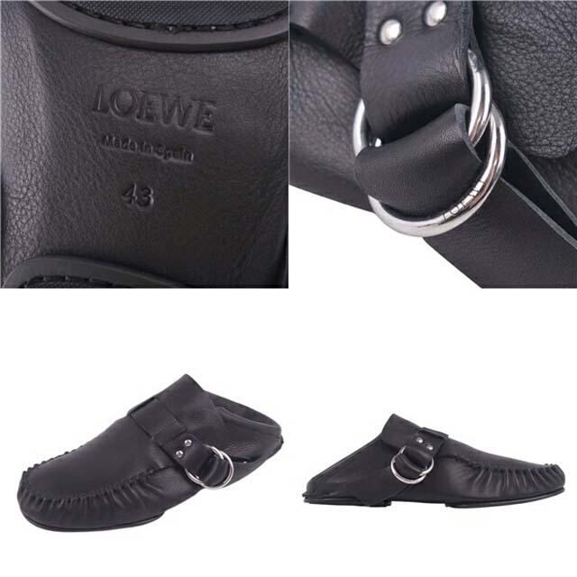 LOEWE - ロエベ シューズ スリッポン バブーシュ メンズ カーフ LOEWE - ロエベ シューズ スリッポン バブーシュ メンズ カーフ