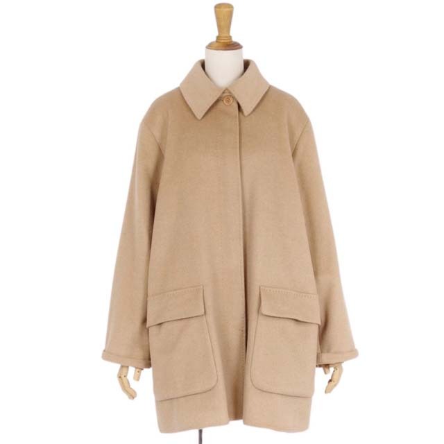 Max Mara - マックスマーラ コート 白タグ ピュアキャメル Max Mara - マックスマーラ コート 白タグ ピュアキャメル