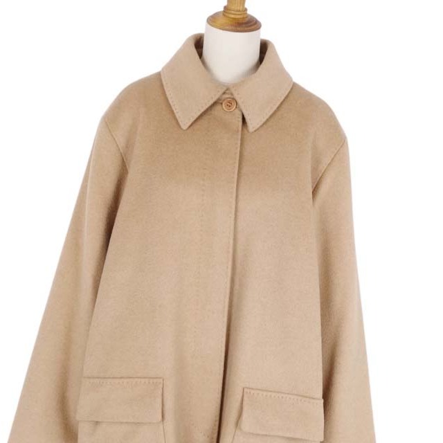 Max Mara - マックスマーラ コート 白タグ ピュアキャメル Max Mara - マックスマーラ コート 白タグ ピュアキャメル