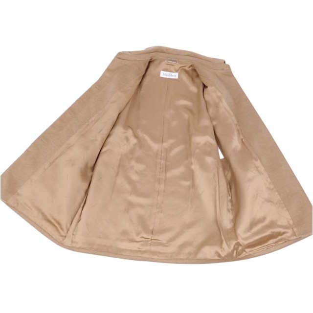 Max Mara - マックスマーラ コート 白タグ ピュアキャメル Max Mara - マックスマーラ コート 白タグ ピュアキャメル