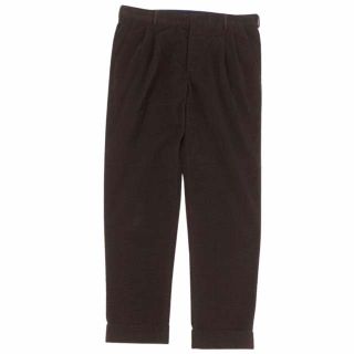 PRADA プラダ SPH130 S211 1UPX PANTALONE CHINO CAMMELLO コットン 三角ロゴプレート チノロングパンツ ブラウン