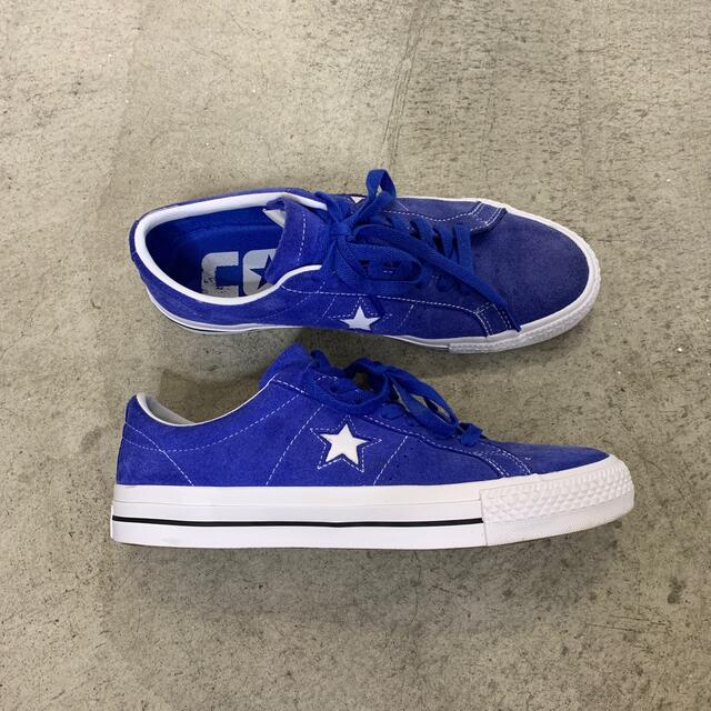 CONVERSE(コンバース)のCONS ONE STAR PRO コンズ ワンスタープロ ブルー BLUE 青 メンズの靴/シューズ(スニーカー)の商品写真