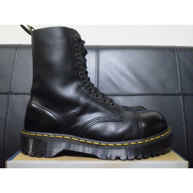 Dr.Martens(ドクターマーチン)のDr.Martens BXB UK8 黒 厚底 スチールトゥ JADON メンズの靴/シューズ(ブーツ)の商品写真