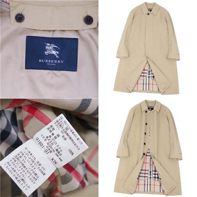 BURBERRY   バーバリー ロンドン ステンカラーコート 綿％ ライナー