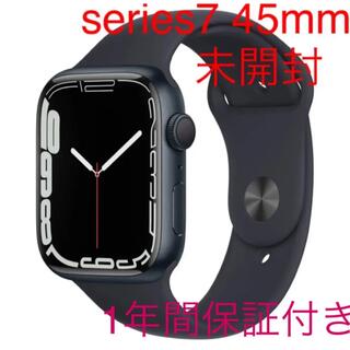 アップルウォッチ(Apple Watch)のApple Watch Series 7 GPSモデル 45mm ミッドナイト(その他)