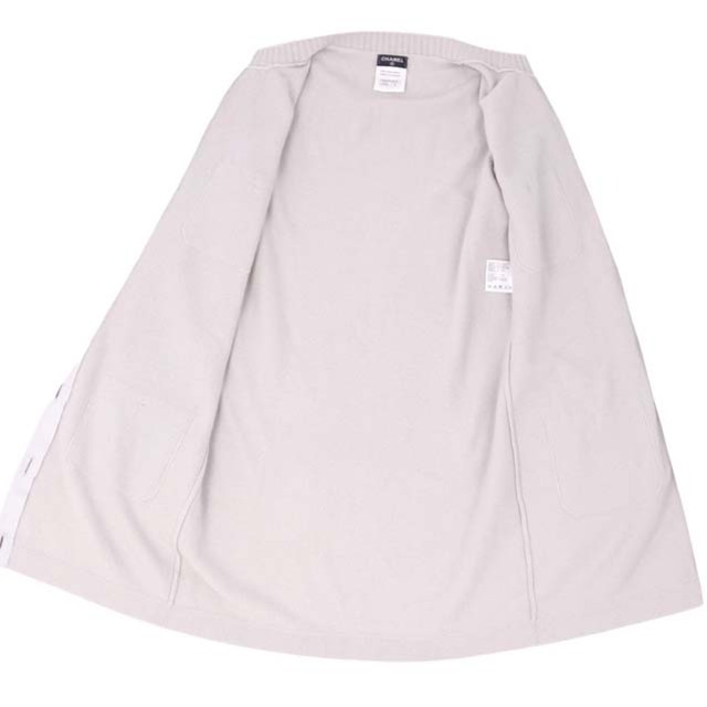 CHANEL - シャネル カーディガン 14B ライオンボタン カシミヤ CHANEL - シャネル カーディガン 14B ライオンボタン カシミヤ
