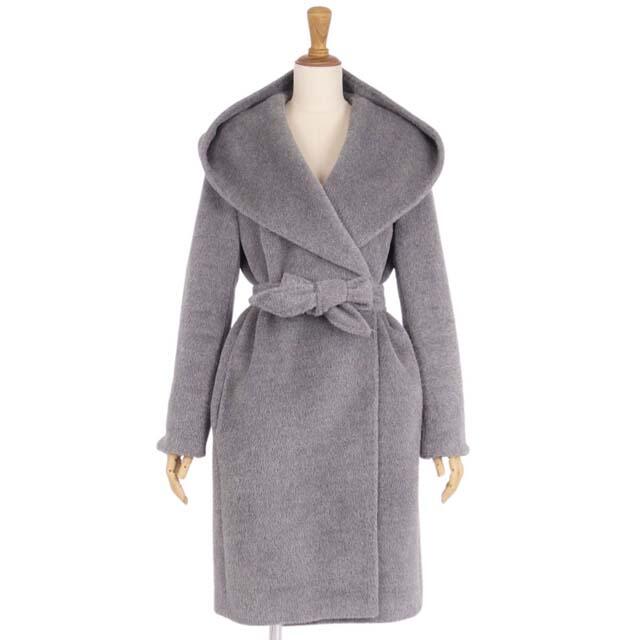 帯電防止処理加工 mina perhonen mix robe Knit coat コート