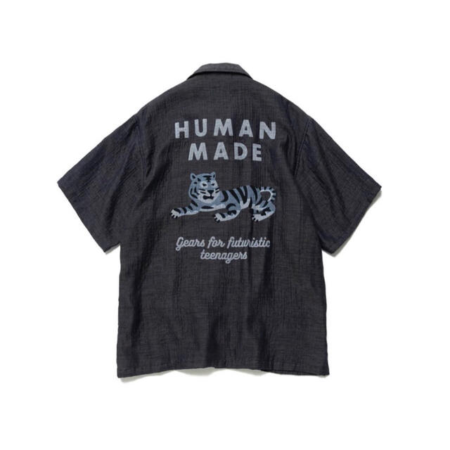 HUMAN MADE CHAMBRAY GAUZE ALOHA SHIRT