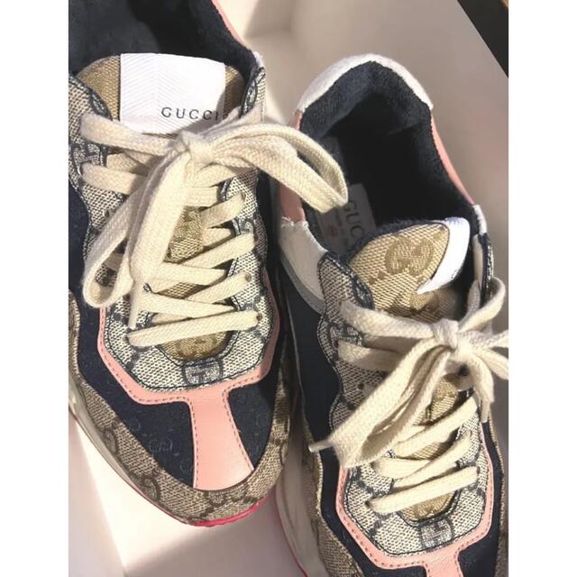 新品】 Gucci - GUCCI ライトン GG ウィメンズ スニーカー スニーカー