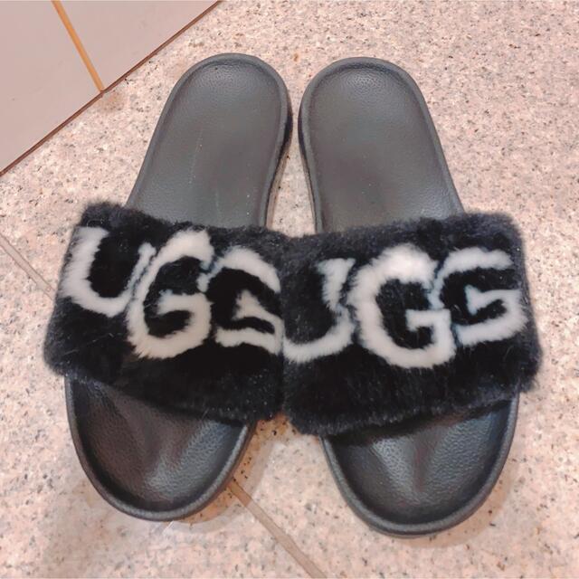 UGG アグ ファーサンダル