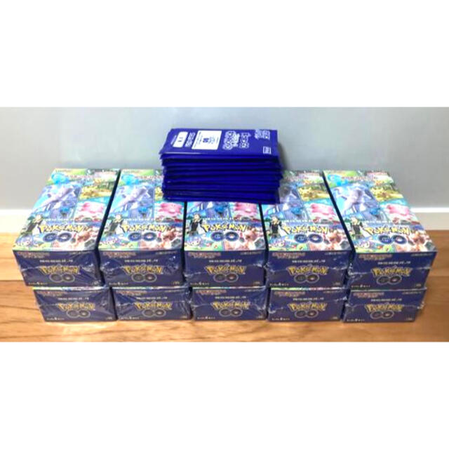 ポケモンGO 拡張パック10BOX  新品 シュリンクあり プロモ25パックトレーディングカード