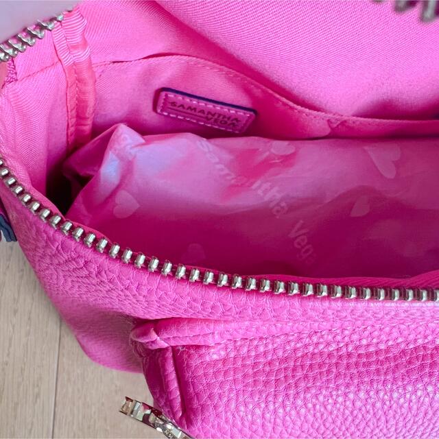 Samantha Vega(サマンサベガ)のSAMANTHA-VEGA  サマンサベガ リュック バッグ ピンク レディースのバッグ(リュック/バックパック)の商品写真