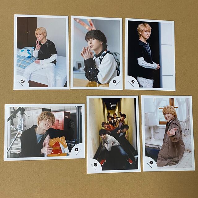 SnowMan 佐久間大介 Jロゴ ジャニショ公式写真① - アイドルグッズ