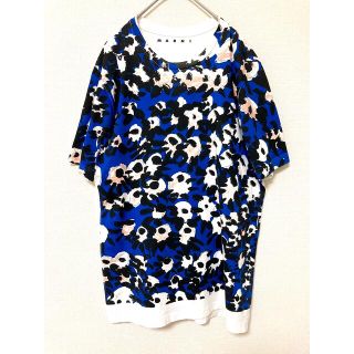 【最終値下げ】 MARNIの柄Tシャツ