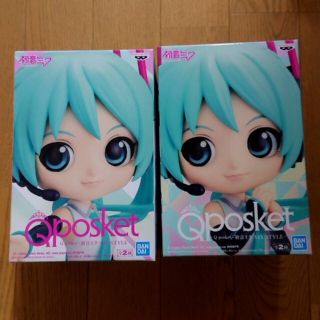 Qposket 初音ミク V4X Style フィギュア A B カラーセット(アニメ/ゲーム)