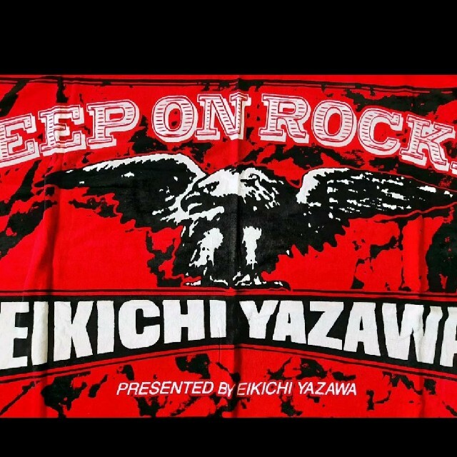 ♕『 KEEP ON ROCKIN' 』矢沢永吉☆スペシャルビーチタオル ワシ