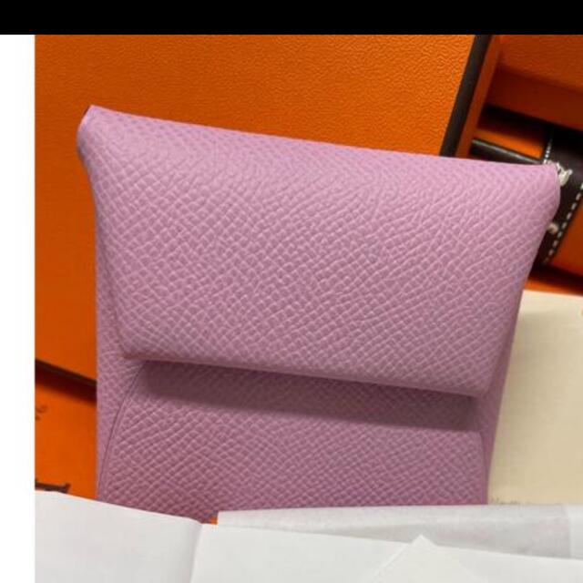新品❣️ 正規エルメスバスティアコインケース エプソンモーヴ