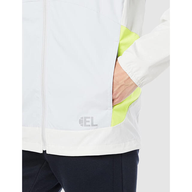 ellesse(エレッセ)のellesse エレッセ テニスウェア トレーニングジャケット グレー メンズM スポーツ/アウトドアのテニス(ウェア)の商品写真