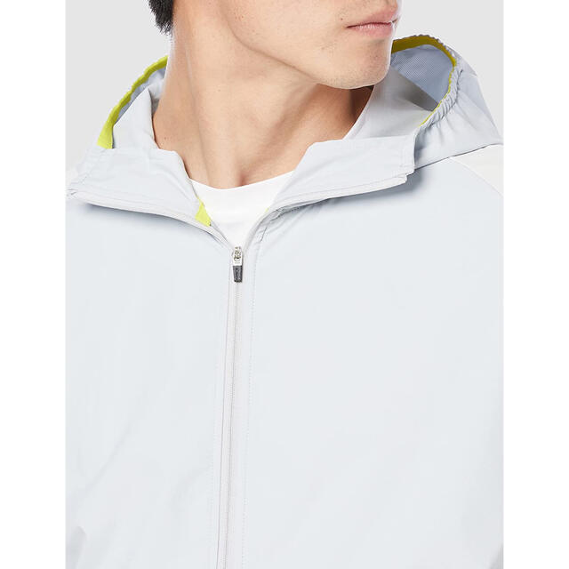 ellesse(エレッセ)のellesse エレッセ テニスウェア トレーニングジャケット グレー メンズM スポーツ/アウトドアのテニス(ウェア)の商品写真