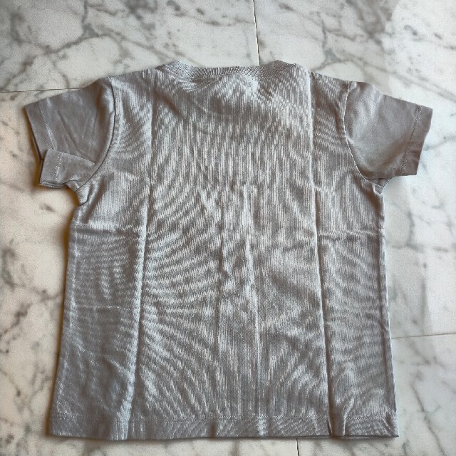 MUJI (無印良品)(ムジルシリョウヒン)の無印良品　Tシャツ　100 キッズ/ベビー/マタニティのキッズ服女の子用(90cm~)(Tシャツ/カットソー)の商品写真