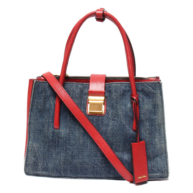 ミュウミュウ MiuMiu 2wayハンドバッグ ショルダー レディース - www