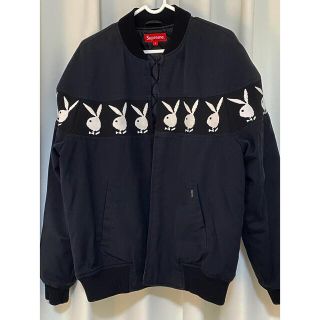 シュプリーム(Supreme)の2019SS★Supreme× PLAYBOY クルージャケット 黒(ブルゾン)