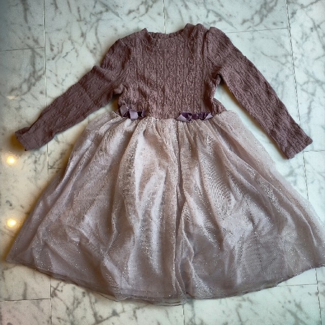 anyFAM(エニィファム)のsakurakko様anyFAM ワンピース　120 キッズ/ベビー/マタニティのキッズ服女の子用(90cm~)(ワンピース)の商品写真