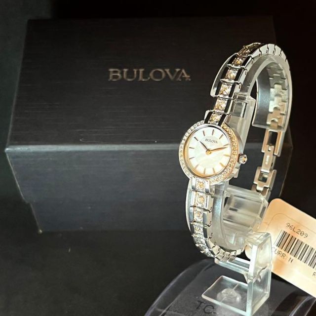 展示品特価】BULOVA/ブローバ/レディース腕時計/お洒落/シルバー色