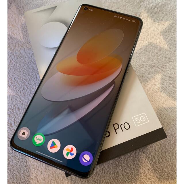 OPPO(オッポ)のOPPO  Find x3 pro    OPG03      SIMフリー スマホ/家電/カメラのスマートフォン/携帯電話(スマートフォン本体)の商品写真