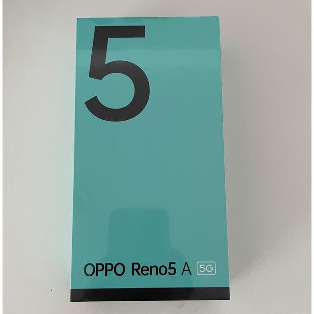 OPPO(オッポ)のOPPO Reno5 A eSim A103OP アイスブルー Y!mobil… スマホ/家電/カメラのスマートフォン/携帯電話(スマートフォン本体)の商品写真