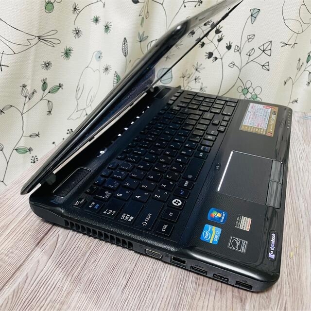 東芝ノートパソコン dynabook i7-2630QM HDD750GB/4G