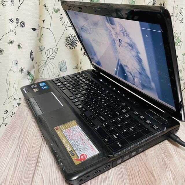 東芝ノートパソコン dynabook i7-2630QM HDD750GB/4G