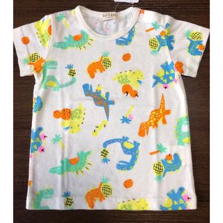 キッズズー(kid’s zoo)の新品☆kid’zoo 80 半袖Tシャツ　恐竜　ティラノサウルス　男の子　(Ｔシャツ)