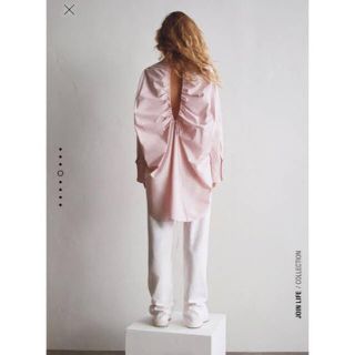 ザラ(ZARA)のZARA バックオープンシャツ(シャツ/ブラウス(長袖/七分))