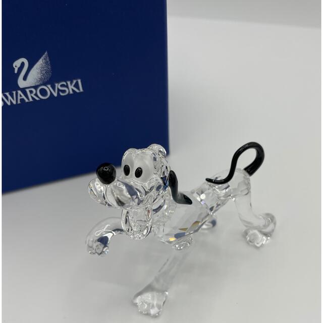 SWAROVSKI(スワロフスキー)の【激レア！廃盤品】ディズニー　プルート　スワロフスキー　オブジェ インテリア/住まい/日用品のインテリア小物(置物)の商品写真