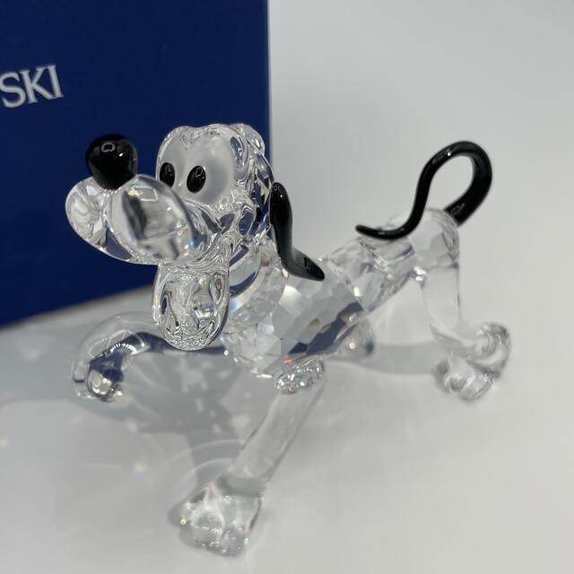 SWAROVSKI(スワロフスキー)の【激レア！廃盤品】ディズニー　プルート　スワロフスキー　オブジェ インテリア/住まい/日用品のインテリア小物(置物)の商品写真