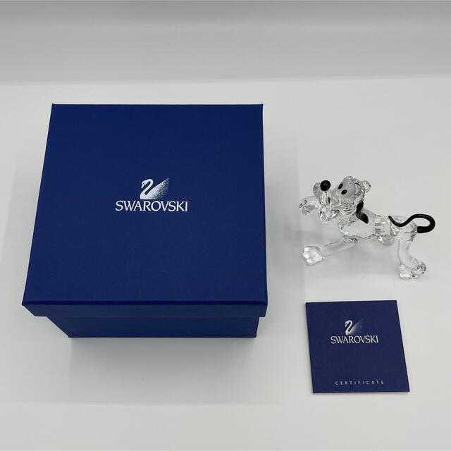 SWAROVSKI(スワロフスキー)の【激レア！廃盤品】ディズニー　プルート　スワロフスキー　オブジェ インテリア/住まい/日用品のインテリア小物(置物)の商品写真