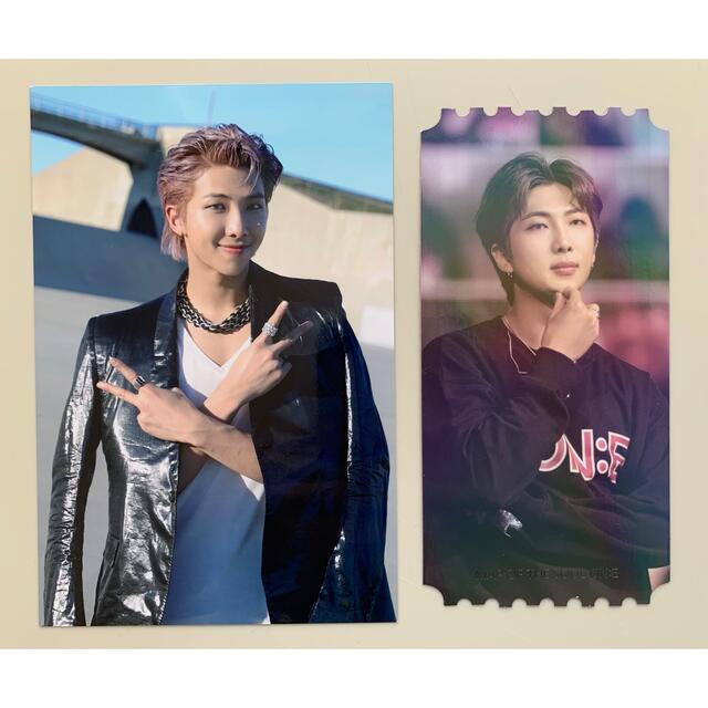 防弾少年団(BTS)(ボウダンショウネンダン)のBTS RM ナムジュン フォトカード ホログラムチケット エンタメ/ホビーのタレントグッズ(アイドルグッズ)の商品写真